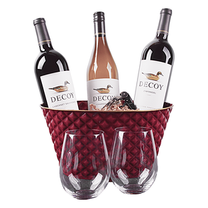 Decoy Wine Gift Basket