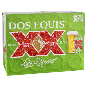Dos Equis XX Lager 12pk 12 oz Cans