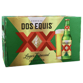 Dos Equis XX Lager 18pk 12 oz Btls