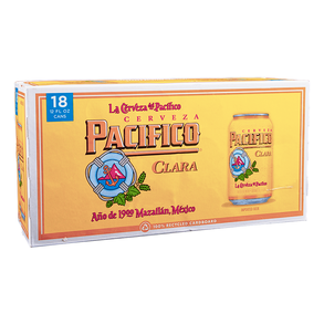 Pacifico 18pk 12 oz Cans