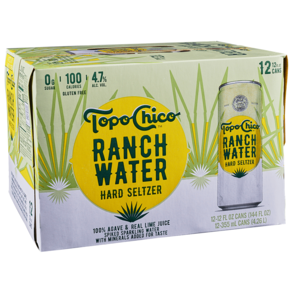 Topo Chico Ranch Water 12pk 12 oz Cans